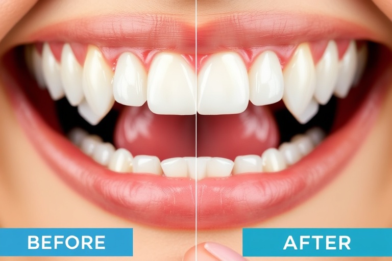 Teeth Whitening Before & After
