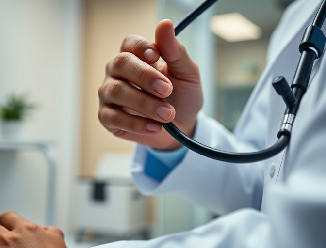 Dr. Reddy with patient